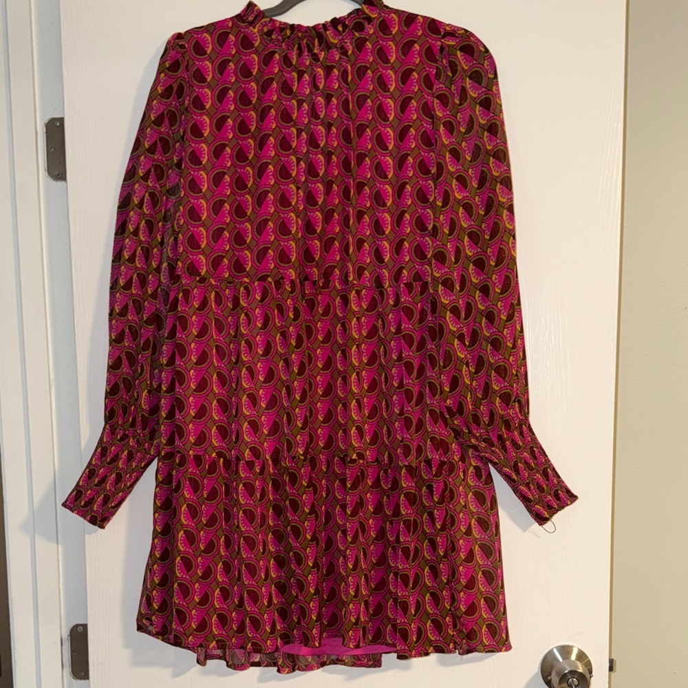 JODIFL Vibrant Pink Dress